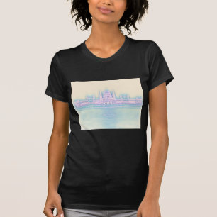 Camiseta Edificio del Parlamento de Budapest Hungría