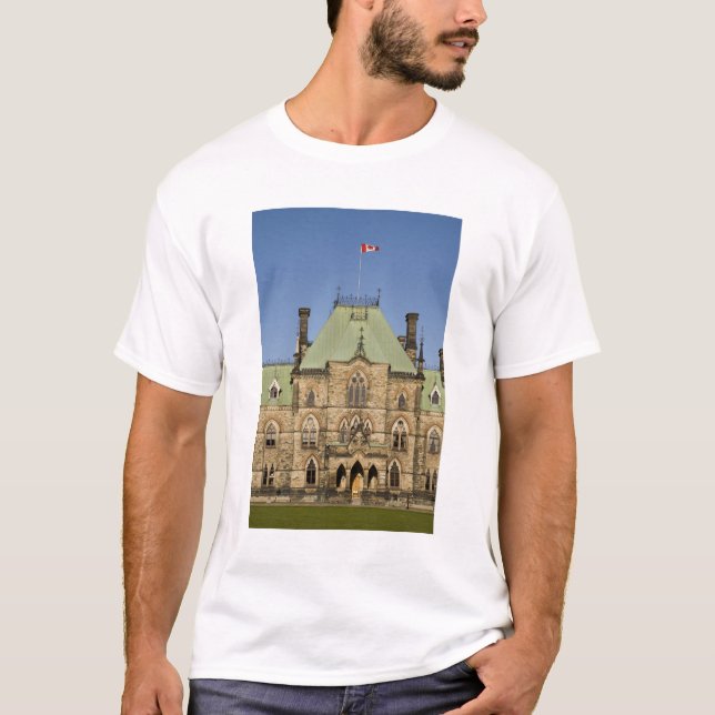 Camiseta Edificio del Parlamento en Ottawa, Ontario, Canadá (Anverso)