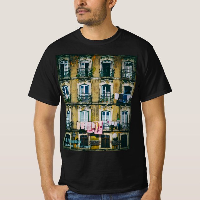 Camiseta Edificio derribado del siglo XVIII en el distrito  (Anverso)