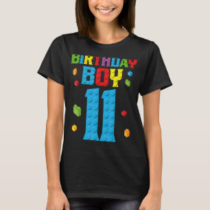 Camiseta Edificio Master Builder 11th Birthday Boy de 11 añ