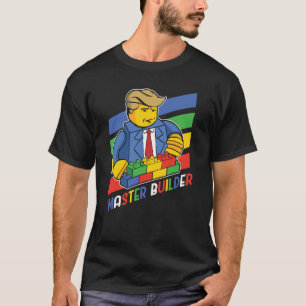 Camiseta Edificio Master Builder Bloques Hombres Jóvenes 8