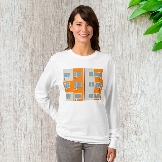 Camiseta Edificio moderno de apartamentos con aire acondici (Subido por el creador)