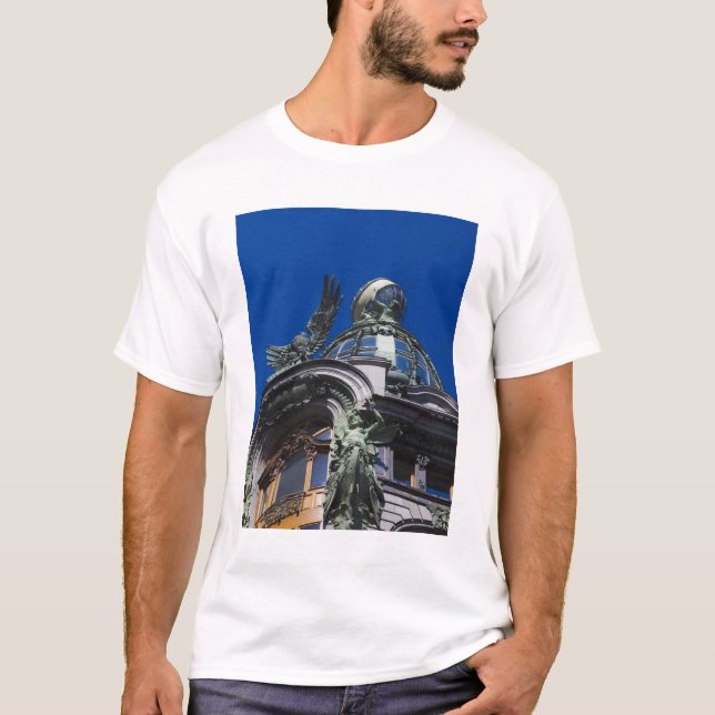 Camiseta Edificio Singer, detalle (Anverso)