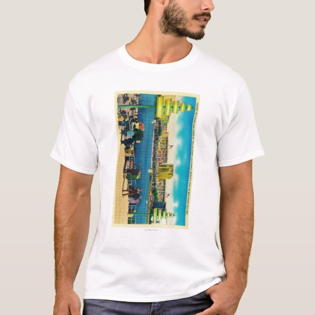 Camiseta Edificio y lagos federales de las naciones (Anverso)