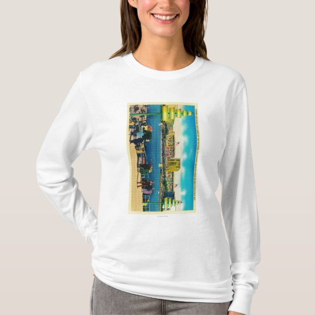 Camiseta Edificio y lagos federales de las naciones (Anverso)