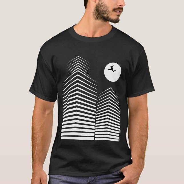 Camiseta Edificios altos (Anverso)