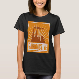 Camiseta Edificios Radioactivos De Riesgo Que Emiten R