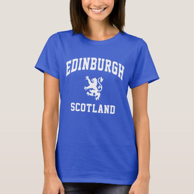 Camiseta Edimburgo escocés (Anverso)