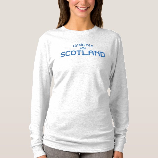 Camiseta Edimburgo, Escocia, con problemas (Anverso)