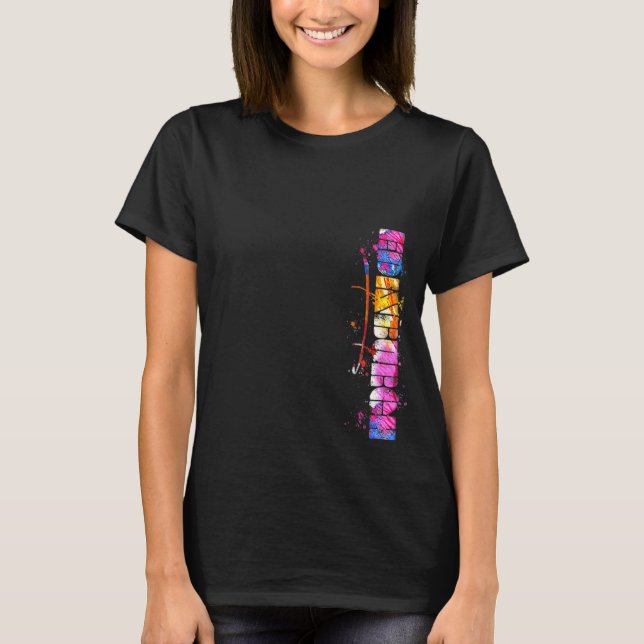 Camiseta Edimburgo Lettering Watercolor Edinburgh (Anverso)