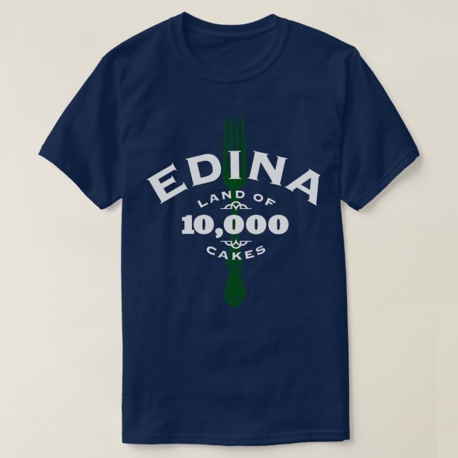 Camiseta Edina (Diseño del anverso)