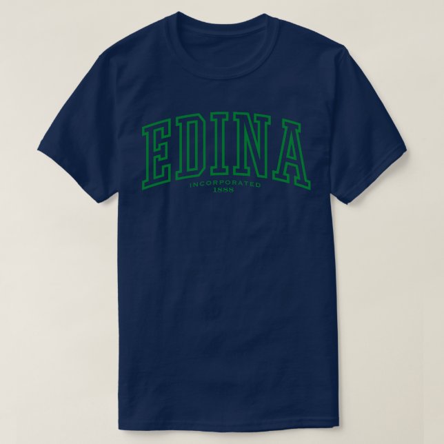 Camiseta Edina 8 (Diseño del anverso)