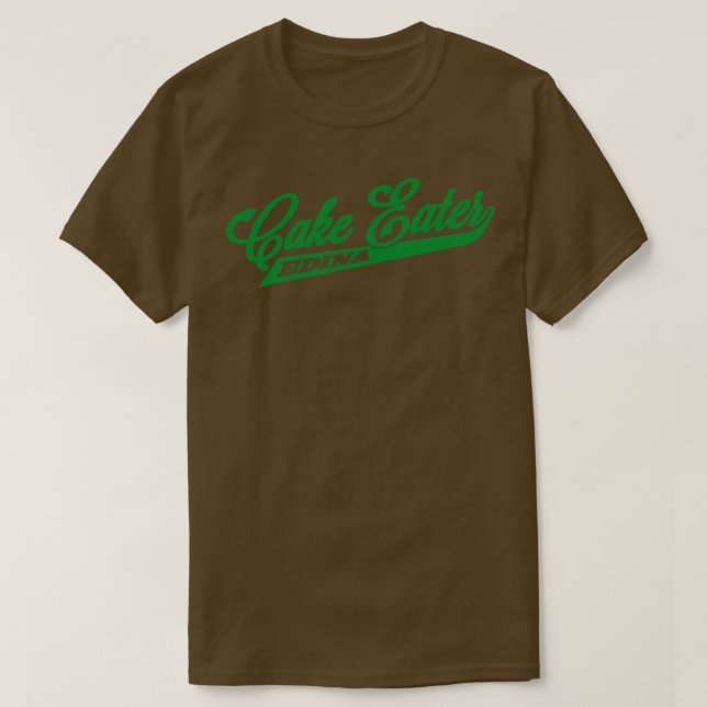 Camiseta Edina Cake Eater (Diseño del anverso)