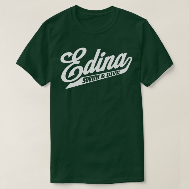Camiseta Edina Swim Dive Team (Diseño del anverso)
