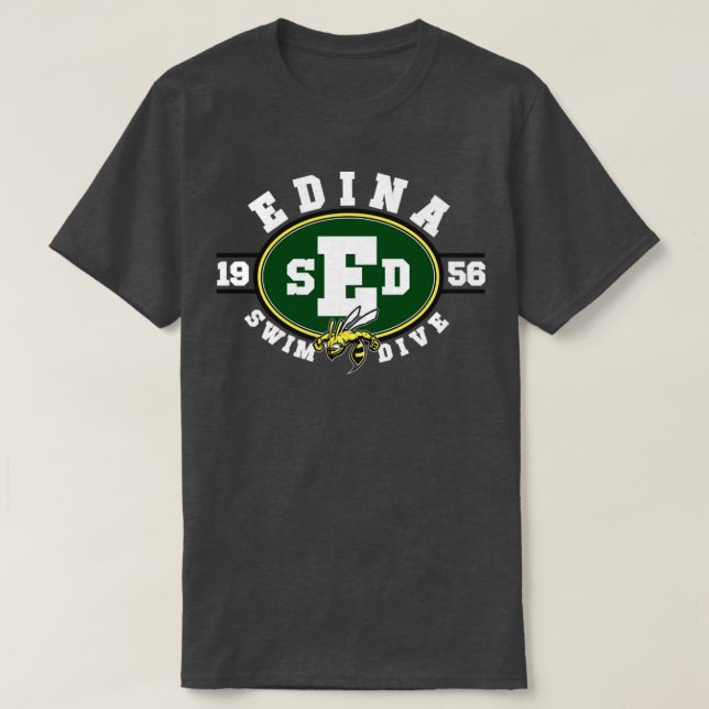 Camiseta Edina Swim Dive Team14 (Diseño del anverso)