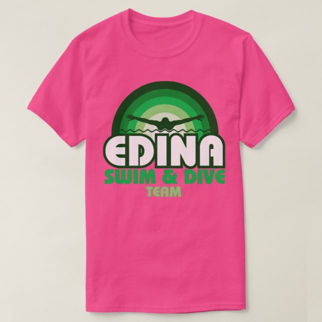 Camiseta Edina Swim Dive Team15 (Diseño del anverso)