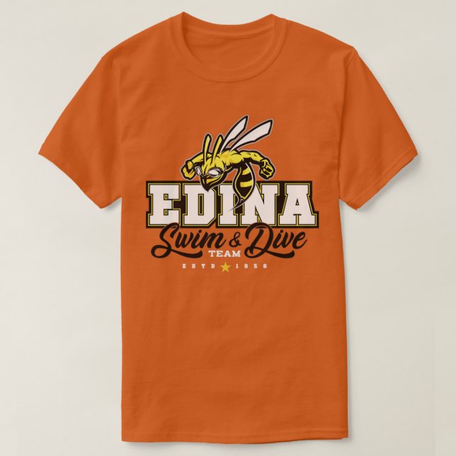 Camiseta Edina Swim Dive Team3 (Diseño del anverso)