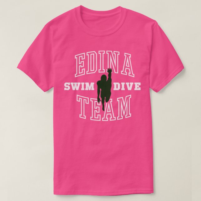 Camiseta Edina Swim Dive Team5 (Diseño del anverso)