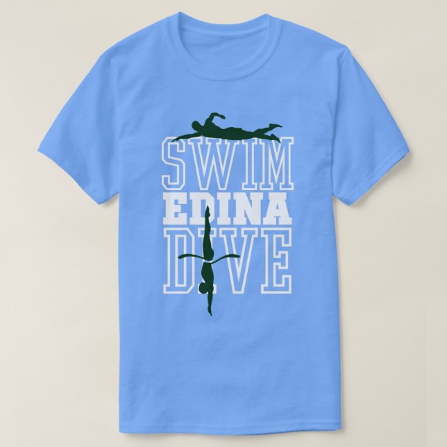 Camiseta Edina Swim Dive Team6 (Diseño del anverso)