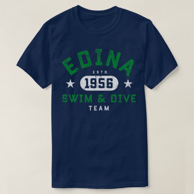 Camiseta Edina Swim Dive Team 1 (Diseño del anverso)