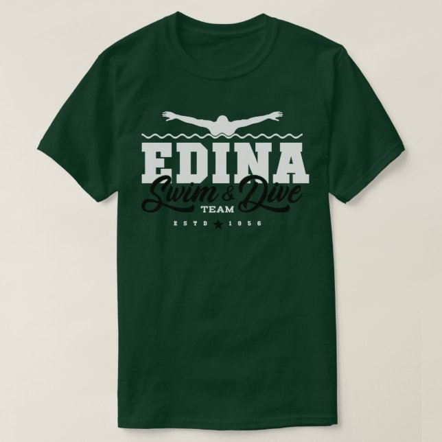 Camiseta Edina Swim Dive Team 2 (Diseño del anverso)
