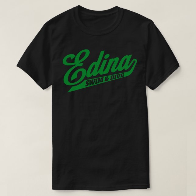 Camiseta Edina Swim Dive Team 4 (Diseño del anverso)