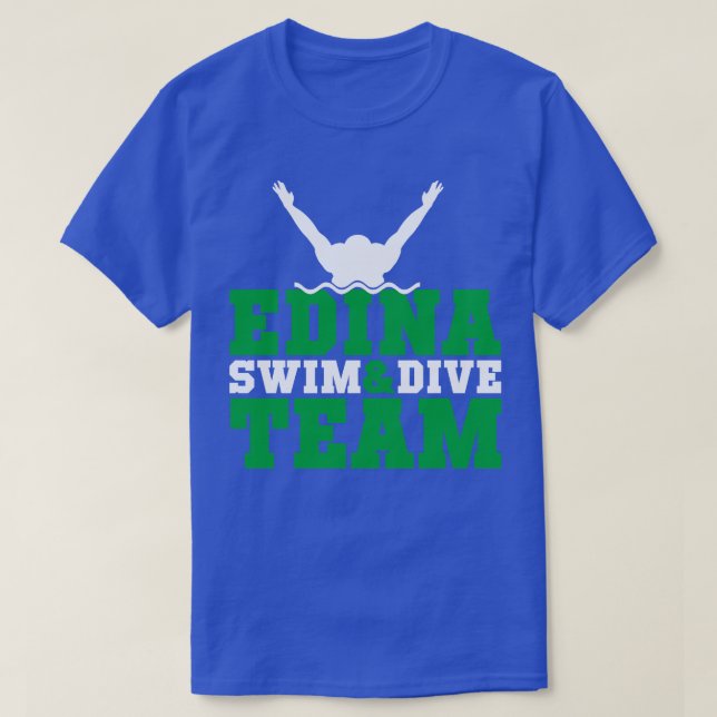 Camiseta Edina Swim Dive Team 5 (Diseño del anverso)
