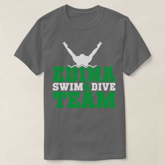 Camiseta Edina Swim Dive Team 5 (Diseño del anverso)