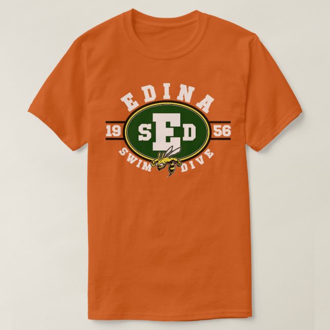 Camiseta Edina Swim Dive Team 6 (Diseño del anverso)