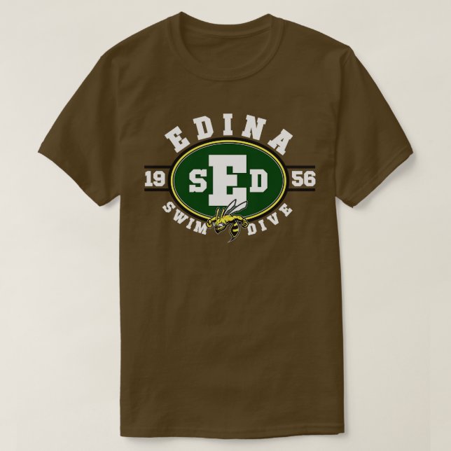 Camiseta Edina Swim Dive Team 6 (Diseño del anverso)