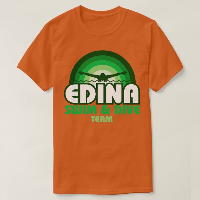 Camiseta Edina Swim Dive Team 7 (Diseño del anverso)
