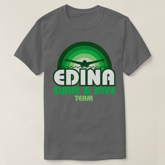 Camiseta Edina Swim Dive Team 7 (Diseño del anverso)
