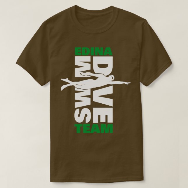 Camiseta Edina Swim Dive Team BOYS (Diseño del anverso)