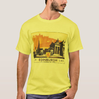 Camiseta Edinburgh Vintage Travel Poster