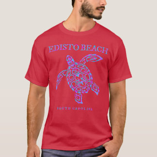 Camiseta Edisto Beach South olina Sea Turtle Beach Vacacion