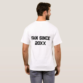 Camiseta Editable Sports Team Fan Since