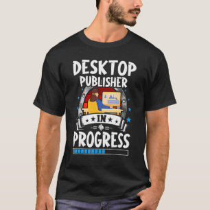 Camiseta Editor De Escritorio En Curso Estudiante