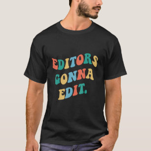 Camiseta Editores Editarán Boo de Autores Retro Groovy