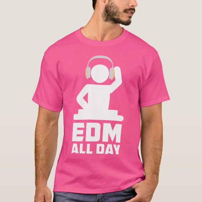 Camiseta Edm All Day (Anverso)