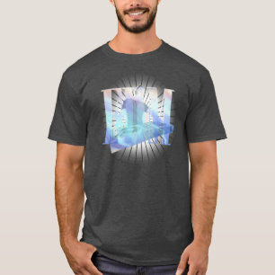 CAMISETA EDM AZUL ELÉCTRICO