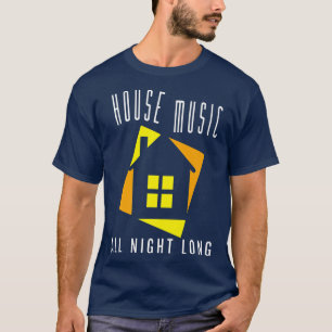 Camiseta EDM de profunda resolución de la familia de música