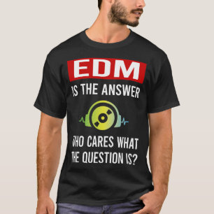 Camiseta EDM de respuesta