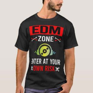 Camiseta EDM de zona de riesgo