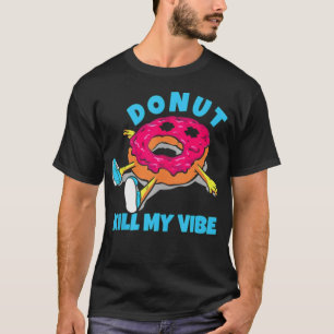Camiseta EDM Donut Rave Vibes Design Dance Rave Music Baker