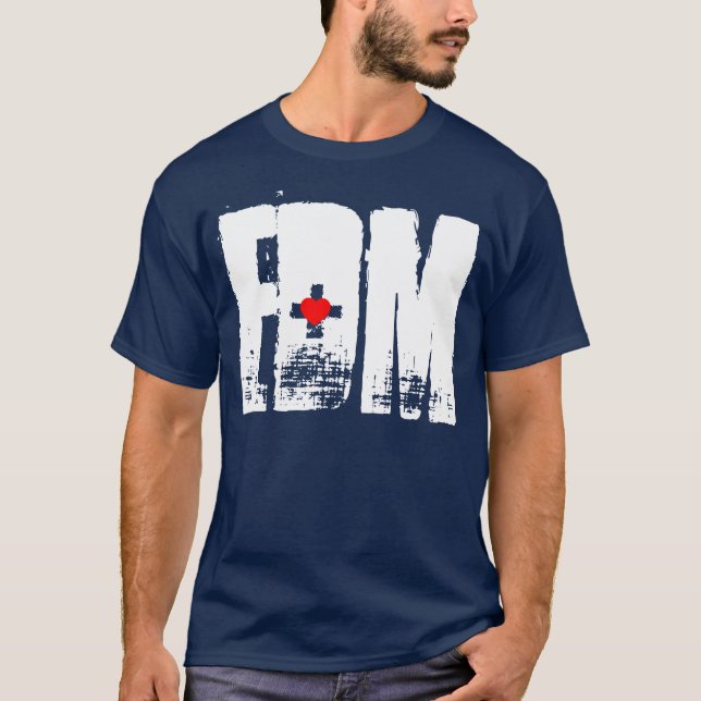 CAMISETA EDM EN EL CORAZÓN (Anverso)