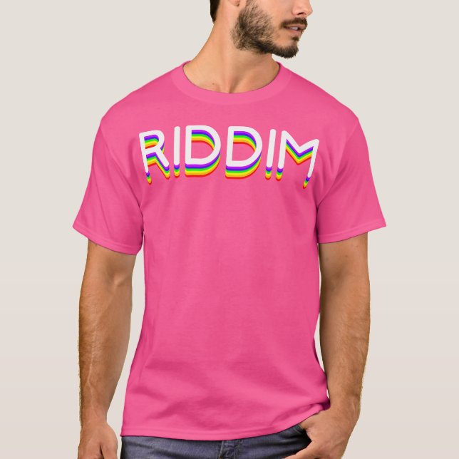 Camiseta Edm Festival Riddim (Anverso)