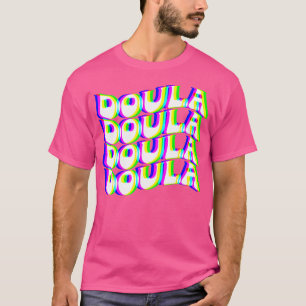 Camiseta Edm Ilusión Óptica Trippy Groovy Doula Partera