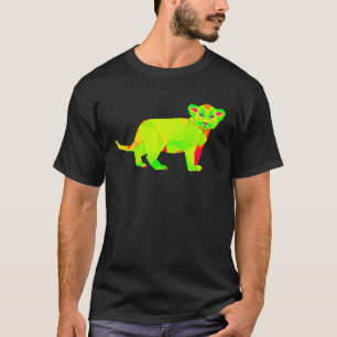 Camiseta EDM Lion Techno Trance Lion Cub Rave