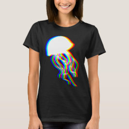 Camiseta EDM Rave Silhouette Mujeres de Jellyfish Electrifi