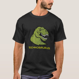 Camiseta EDM T Rex Tyrannosaurus Rex Rave Techno Dinosaur
